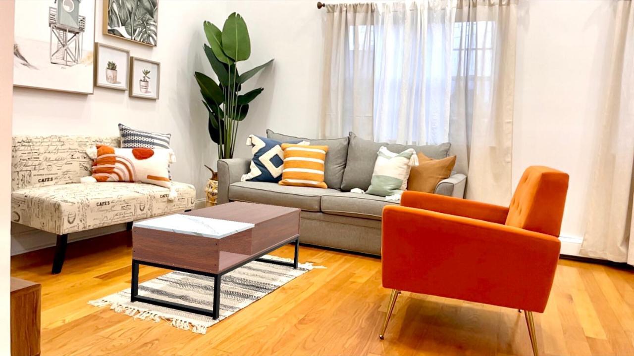 Modern Apartment With Parking & Quick Ride To Manhattan Nueva York Exterior foto