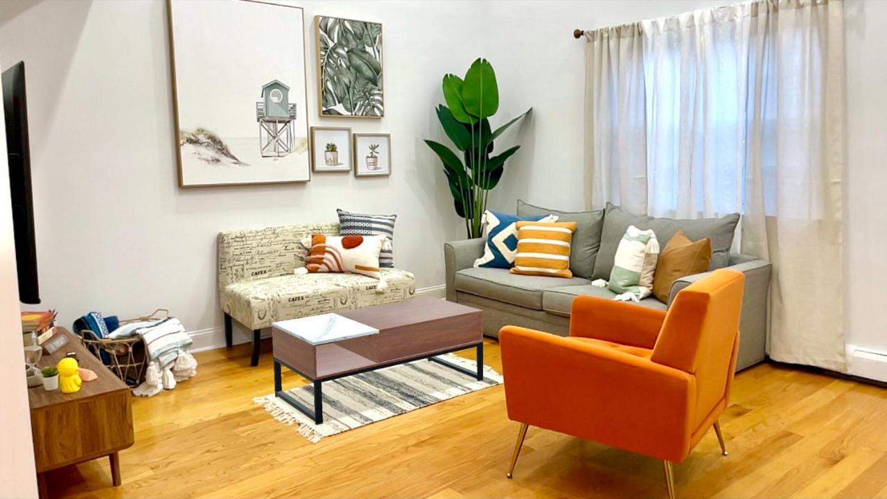 Modern Apartment With Parking & Quick Ride To Manhattan Nueva York Exterior foto